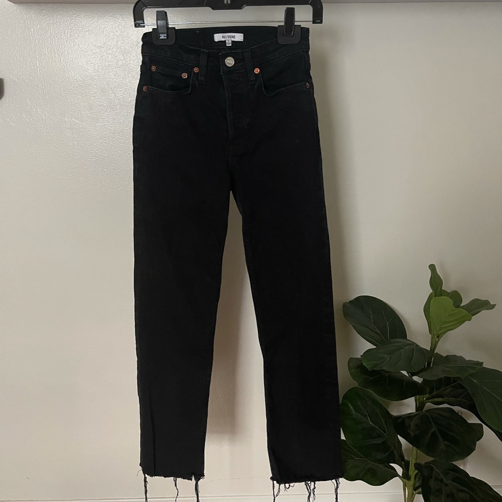 Re/done Stove Pipe Jeans